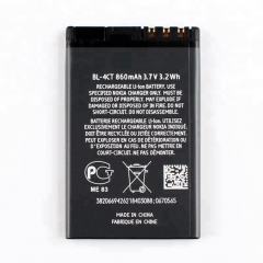 BL-4CT 3.7V 860mAh Original Battery for Nokia 2720 5310 5630 7230 6700 7212C Battery