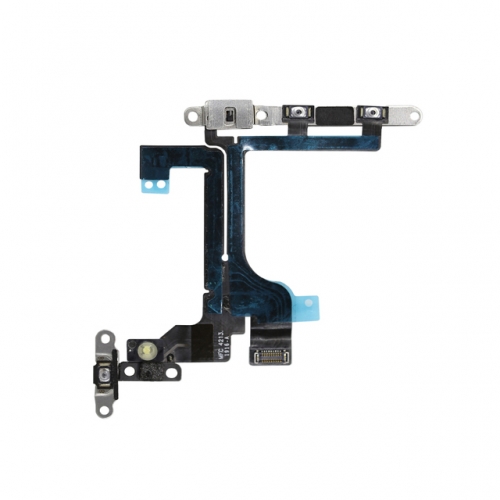 Volume Switch Connector Ribbon Parts Power Button On Off Flex Cable For iPhone 5c