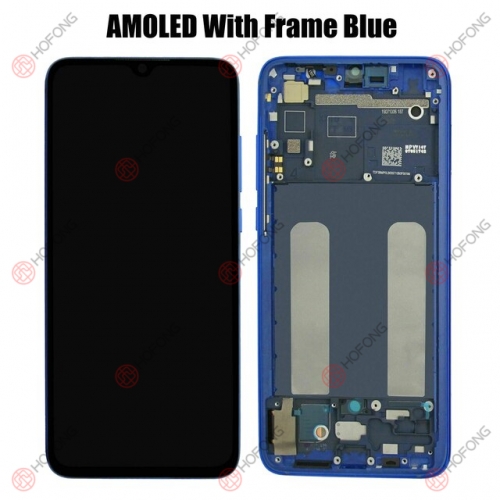 Amoled-Touch Digitizer Assembly for Xiaomi Mi 9 Lite M1904F3BG with frame