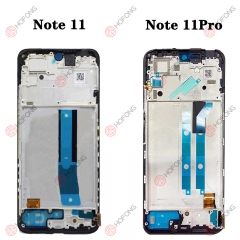 Touch Digitizer Assembly for Xiaomi Redmi Note 11 Pro Redmi Note 11 2201117TG 2201117TI 2201117 2201116TG with frame
