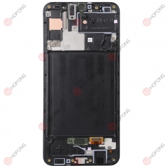 Touch Digitizer Assembly for Samsung Galaxy A30S A307 A307F with frame