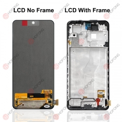 Touch Digitizer Assembly for Xiaomi Redmi Note 10 Pro M2101K6G with frame