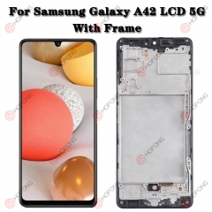 Touch Digitizer Assembly for Samsung Galaxy A42 5G A426 A426B A426U with frame
