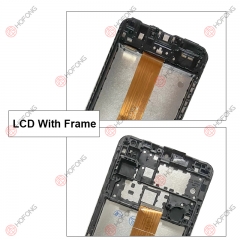 Touch Digitizer Assembly for Samsung Galaxy A02 A022 SM-A022M A022F A022G with frame