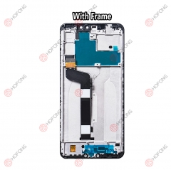 Touch Digitizer Assembly for Xiaomi Redmi Note 6 with frame