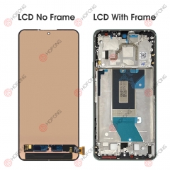 Touch Digitizer Assembly for Xiaomi Redmi K50 Redmi K50 Pro with frame