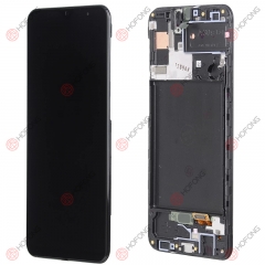 Touch Digitizer Assembly for Samsung Galaxy A30S A307 A307F with frame