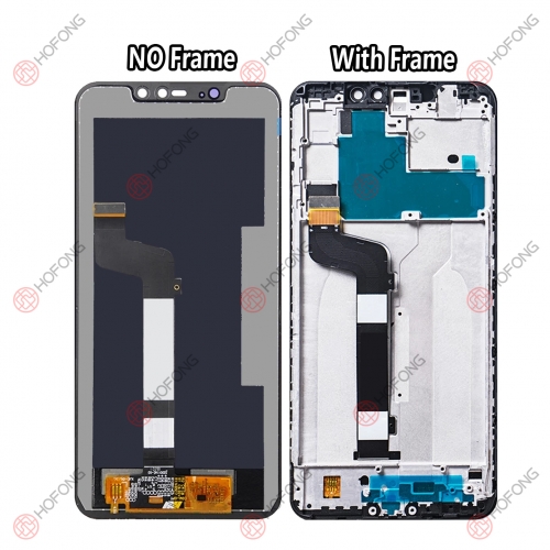 Touch Digitizer Assembly for Xiaomi Redmi Note 6 with frame