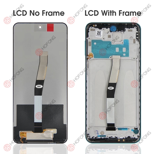 Touch Digitizer Assembly for Xiaomi Redmi Note 9S Redmi Note 9 Pro with frame