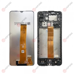 Touch Digitizer Assembly for Samsung Galaxy A12 A125 A125F SM-A125F/DS with frame