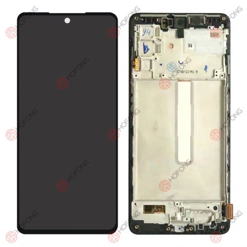 LCD Display Touch Digitizer Assembly for Samsung Galaxy M52 5G M526 M526B with frame