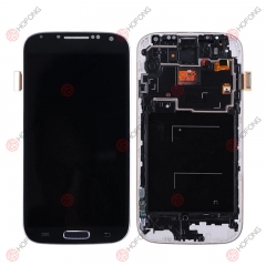 LCD Display Touch Digitizer Assembly for Samsung Galaxy S4 i9505 i9500 i337 with frame