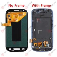 LCD Display Touch Digitizer Assembly for Samsung Galaxy S3 I9300 with frame