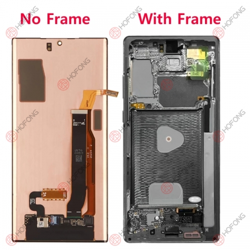 LCD Display Touch Digitizer Assembly for Samsung Galaxy Note 20 5G N980 N980F N981 N981B N981U with frame