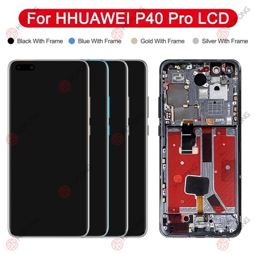 LCD Display + Touchscreen Assembly for Huawei P40 Pro With Frame