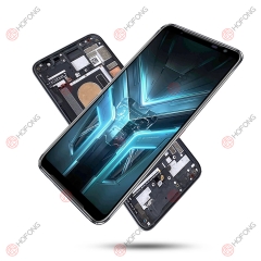 LCD Display + Touchscreen Assembly for ASUS ROG Phone 3 Strix ZS661KS I003DD With Frame