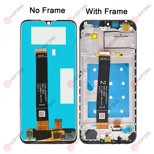 LCD Display + Touchscreen Assembly for Huawei Y5 2019 AMN-LX9 LX1 LX2 LX3 With Frame