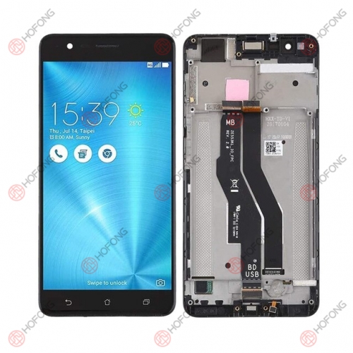 LCD Display + Touchscreen Assembly for ASUS ZenFone 3 Zoom S ZE553KL Z01HDA With Frame