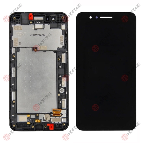 LCD Display + Touchscreen Assembly for LG K9 2018 K9 X210NMW X2 2018 With Frame