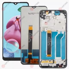 LCD Display + Touchscreen Assembly for LG K51 Q51 LM-Q510N With Frame