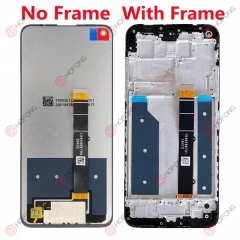 LCD Display + Touchscreen Assembly for LG K61 LMQ630EAW LM-Q630BAW With Frame