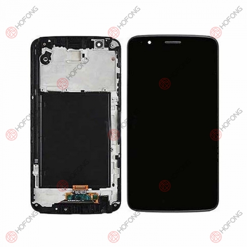 LCD Display + Touchscreen Assembly for LG Stylo 3 K10 Pro LGMP450 LS777 M400DK M430 With Frame