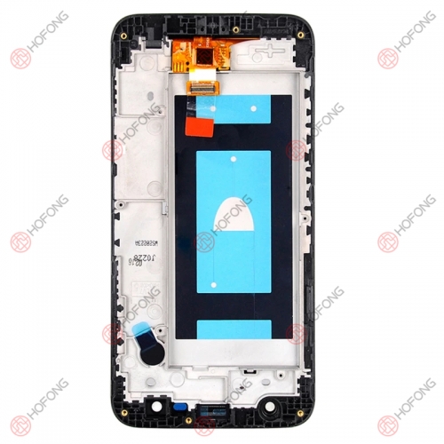 LCD Display + Touchscreen Assembly for LG X power 2 K10 Power X500 X M320G SP320 M327 M322 With Frame