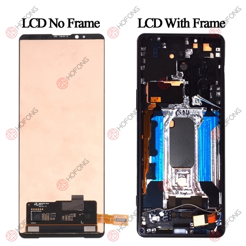 LCD Display + Touchscreen Assembly for Sony Xperia 5 III x5 III XQ-BQ72 With Frame