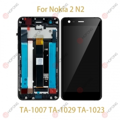 LCD Display + Touchscreen Assembly for Nokia 2 N2 TA-1007 TA-1029 TA-1023 With Frame