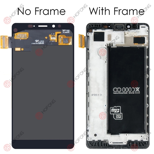 LCD Display + Touchscreen Assembly for Nokia Lumia 950 RM-1104 RM-1106 RM-1118 With Frame