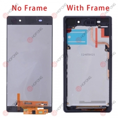 LCD Display + Touchscreen Assembly for Sony Xperia Z2 L50W D6502 D6503 D6543 With Frame