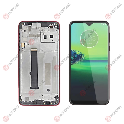 LCD Display + Touchscreen Assembly for Motorola Moto G8 Play With Frame