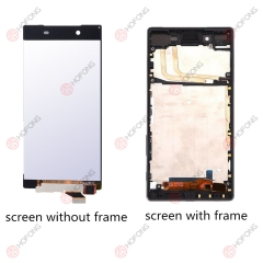 LCD Display + Touchscreen Assembly for Sony Xperia Z5 With Frame