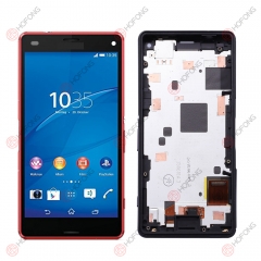 LCD Display + Touchscreen Assembly for Sony Xperia Z3 Compact D5803 D5833 With Frame