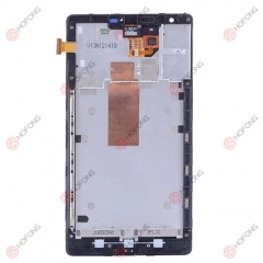 LCD Display + Touchscreen Assembly for Nokia Lumia 1520 RM-937 With Frame