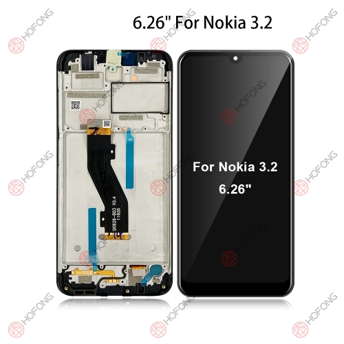 LCD Display + Touchscreen Assembly for Nokia 3.2 With Frame