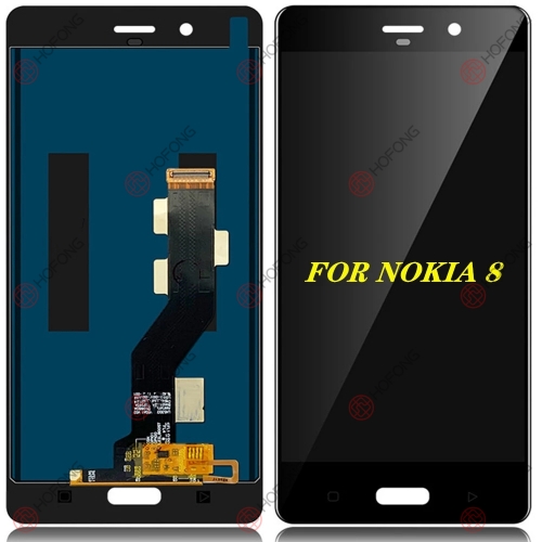 LCD Display + Touchscreen Assembly for Nokia 8 N8 TA-1012 TA-1004