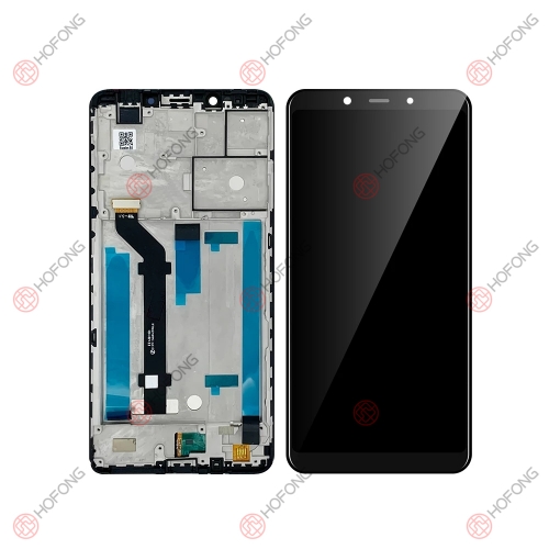 LCD Display + Touchscreen Assembly for Nokia 3.1 Plus TA-1118 TA-1117 TA-1113 TA-1115 With Frame