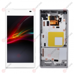 LCD Display + Touchscreen Assembly for Sony Xperia Z5 Compact Z5 mini E5803 E5823 With Frame