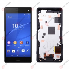 LCD Display + Touchscreen Assembly for Sony Xperia Z3 Compact D5803 D5833 With Frame