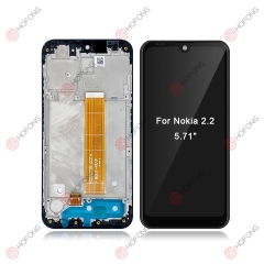 LCD Display + Touchscreen Assembly for Nokia 2.2 N2.2 TA-1179 TA-1191 TA-1188 TA-1183 With Frame