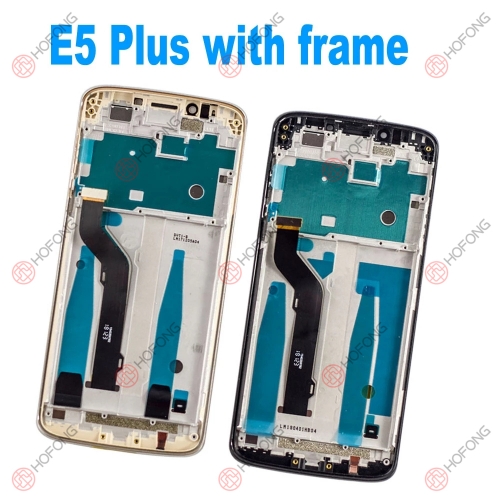 LCD Display + Touchscreen Assembly for MOTO E5 PLUS With Frame