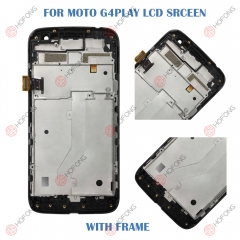 LCD Display + Touchscreen Assembly for Motorola Moto G4 PLAY Xt1601 Xt1602 XT1603 With Frame