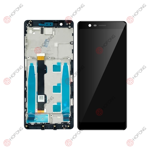 LCD Display + Touchscreen Assembly for Nokia 5.1 TA-1061 TA-1075 TA-1076 TA-1081 With Frame