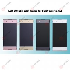 LCD Display + Touchscreen Assembly for Sony Xperia XA1 G3116 G3121 G3123 G3125 G3112 With Frame