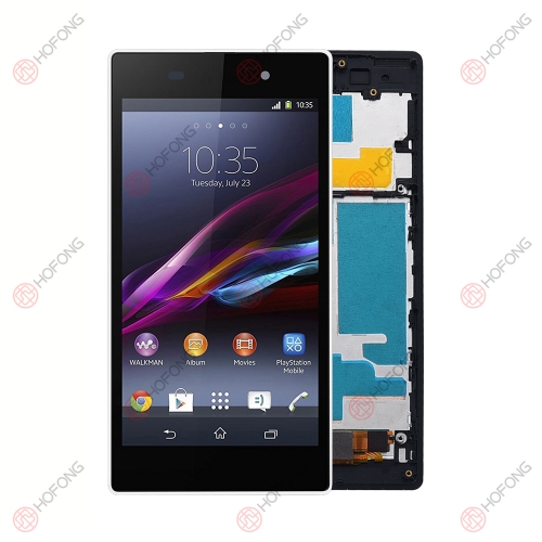 LCD Display + Touchscreen Assembly for Sony Xperia Z1 L39H C6902 C6903 C6906 C6943 With Frame