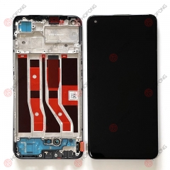 LCD Display + Touchscreen Assembly for OPPO Reno 6 Lite A74 4G F19 Reno6 Z 7Z 5G With Frame