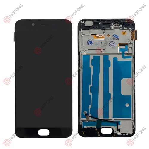 LCD Display + Touchscreen Assembly for OPPO R9S CPH2059 R9ST R9SM With Frame