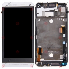 LCD Display + Touchscreen Assembly for HTC One M7 801e With Frame