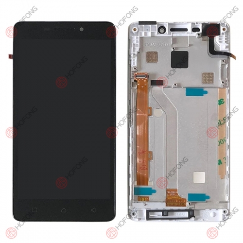 LCD Display + Touchscreen Assembly for Lenovo Vibe P1m P1ma40 P1mc50 With Frame